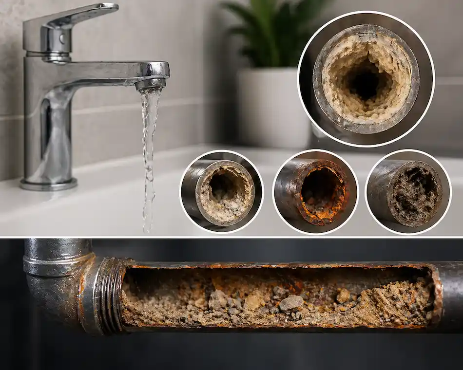 Common Causes of Low Water Pressure